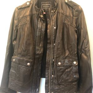 Lucky Brand Black Leather Jacket